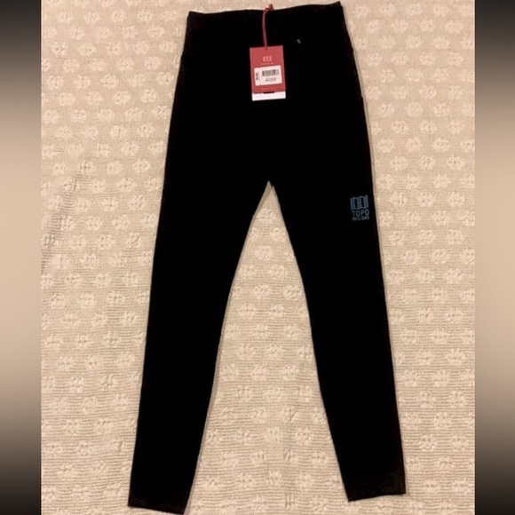 NEW Topo Designs Sports Leggings Women’s Size XS - Picture 2 of 5